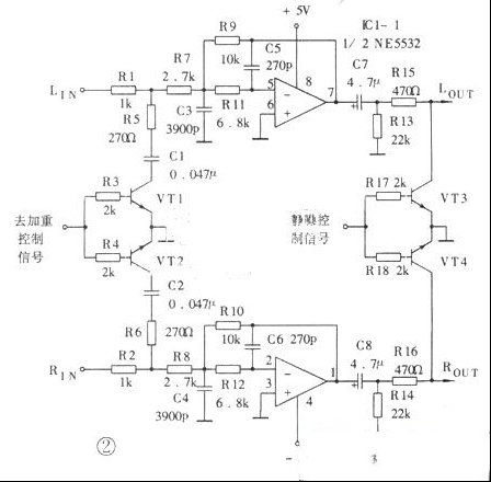 一款音频滤波电路
