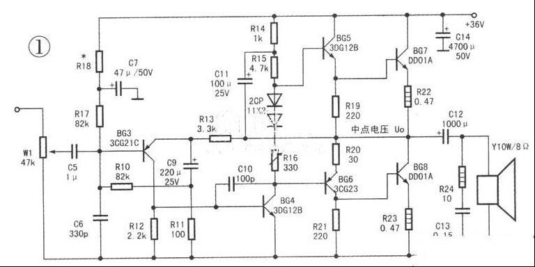 典型家用功放检修