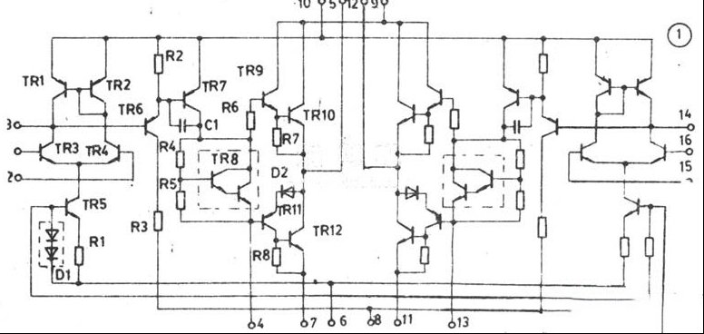 宽带、低失真厚膜功放STK4913