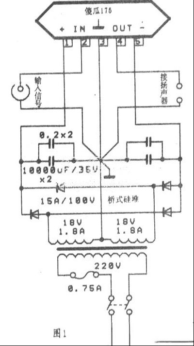 一款傻瓜175放大器