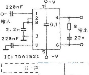 再谈TDA1521的应用