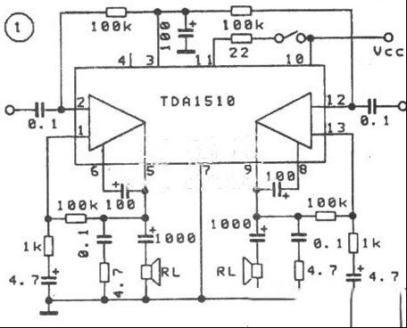 TDA1510特性及应用