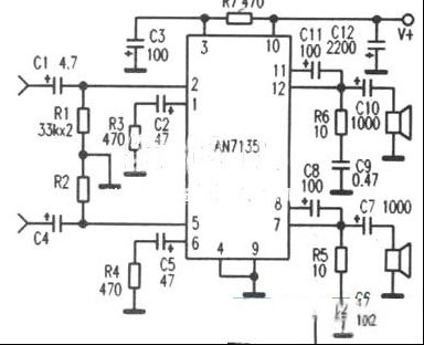 AN7135电路应用及代换
