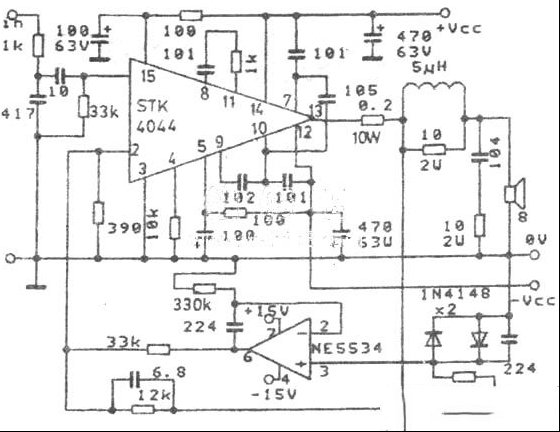 用STK4044制作高保真功放