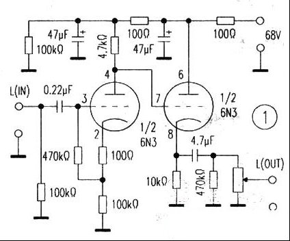 低成本HI-FI胆石混合功放