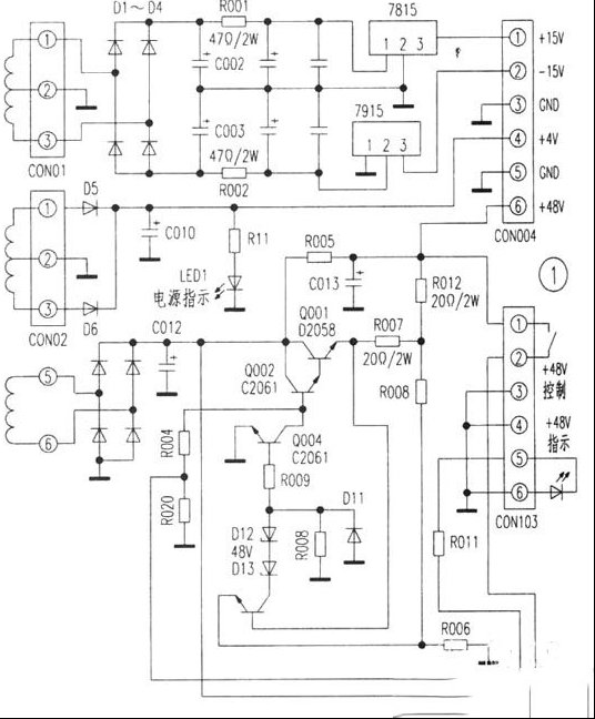 韩国英桥IUKEL MX-1634 16路调音台电路原理与检修思路