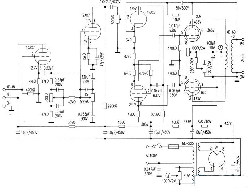 前后级独立负反馈的93SX321放大器