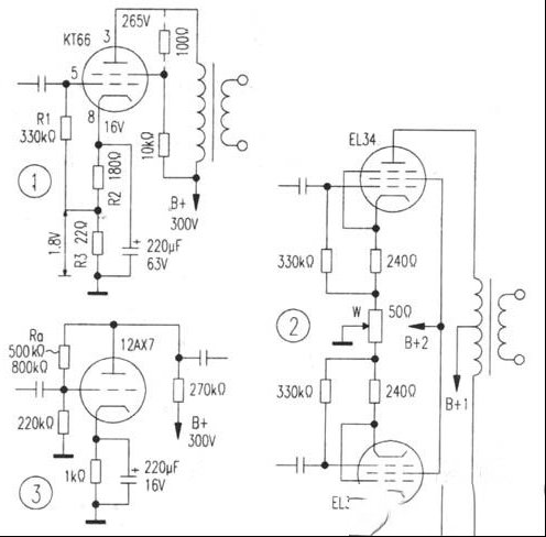 电子管放大器加正偏压出好声