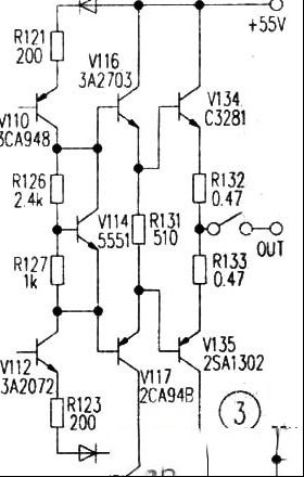 湖山BK2x100JMK功放左声道失真，保护继电器马上有动作