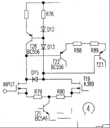 新德克XA6600MKII功放左声道沙哑声音小，右声道正常