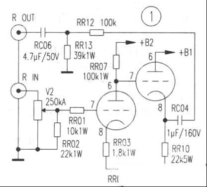 自制胆前级放大器