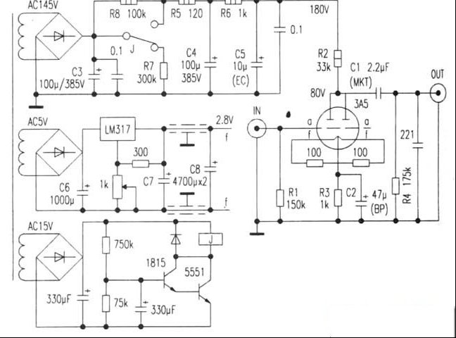 功放机内加装胆前级的实践