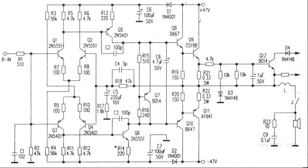 功放无声故障检修思路分析