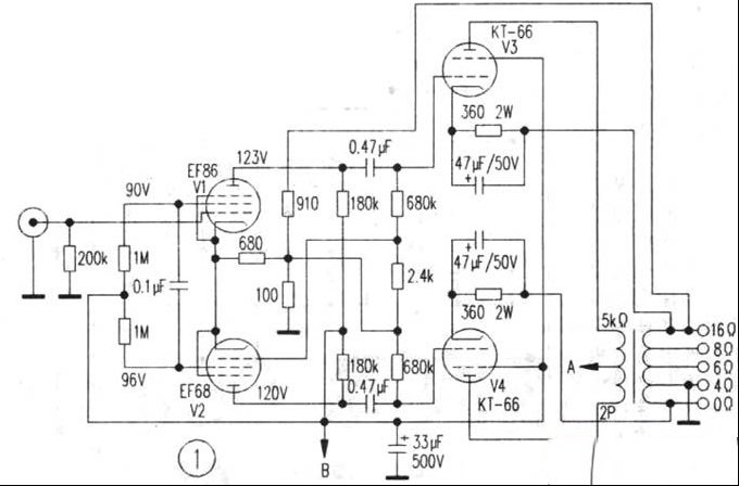 英国QUAD-II放大器电路分析