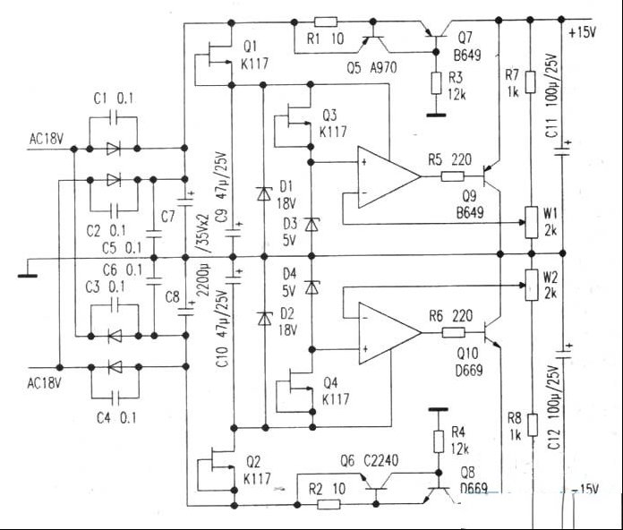 优质恒流恒压电源电路