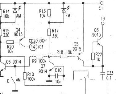德生R9701收音机波段开关检修思路