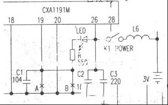 给德生R202T收音机加装调谐指示