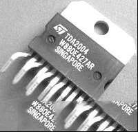 双音频功率放大器TDA2004