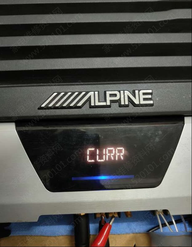 阿尔派MRD M301车载功放电流保护的检修思路