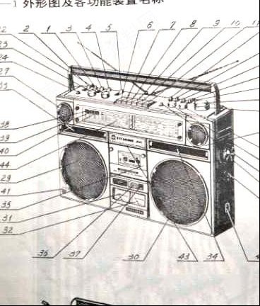 红灯2L1410型收录机放声音走调的检修思路