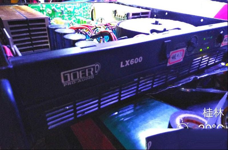 GOER LX600功放不开机的检修思路