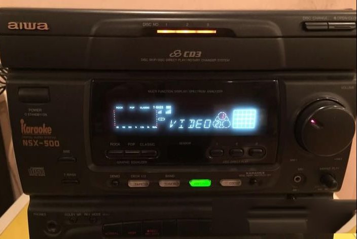 爱华NSX-500组合音响的电台搜索与存储方法