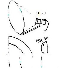 卫星天线高效馈源盘的制作