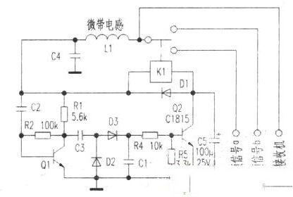 22kHz中频切换开关的电路原理