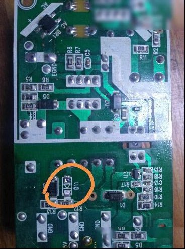 赛科达户户通通电开机后无显示的故障检修