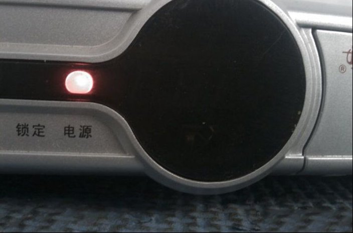 九州电子户户通不开机电源灯闪亮但无数字显示