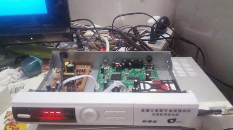佰视达户户通主芯片虚焊引起的无信号检修思路