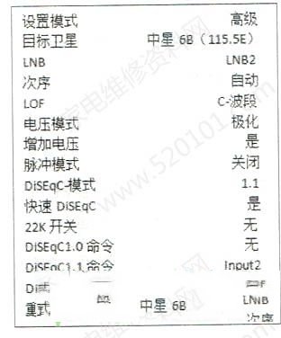 ZgemmaH5接收机八切一和四切一开关的设置方法