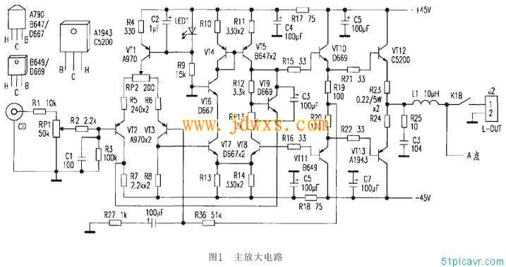 万用表维修功放 的维修测试关键点 和 维修经验