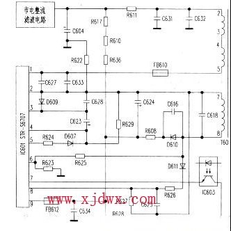 素尼KV-G21型型彩电，开机后呈三无，面板指标灯不亮