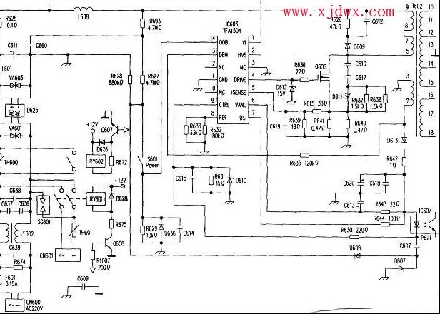 戴尔P991彩显三无，指示灯也不亮