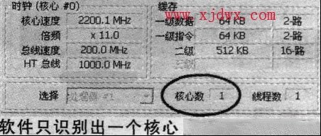 系统不认识双核CPU