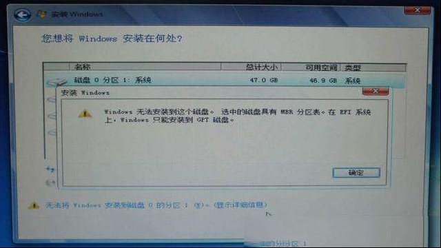 MBR和GPT分区表有什么分别？