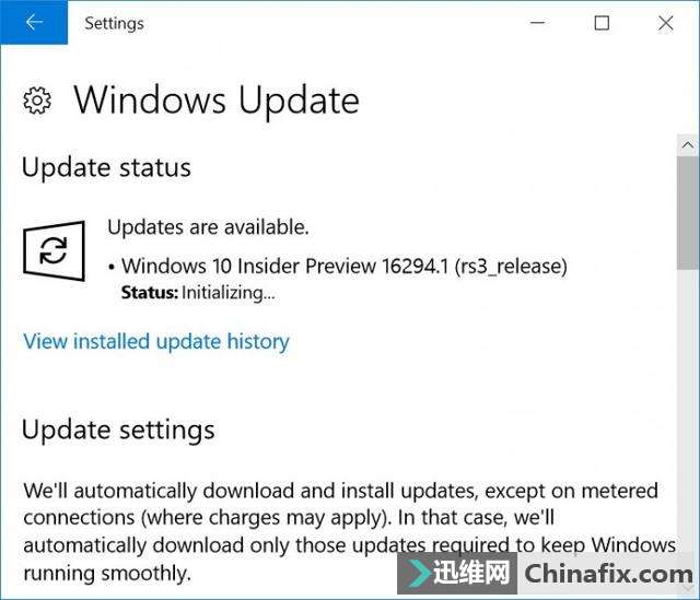 Win 10 Build 16294版本发布：修复Surface Pro 3无法启动问题
