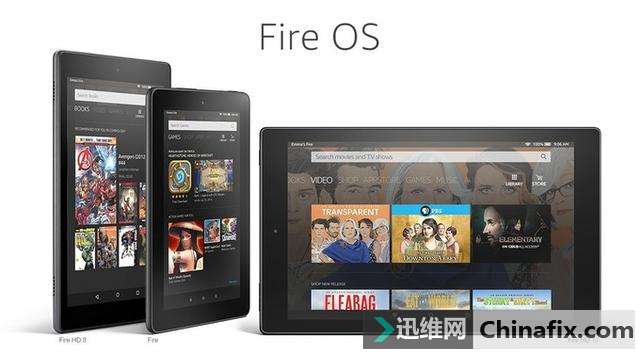 亚马逊宣告推出Fire OS 6操作系统基于Android 7.1.2