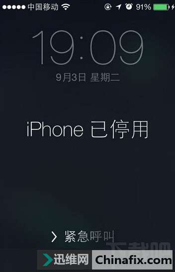 苹果iPhone、iPad或 iPod touch锁屏密码忘了可以自行解决