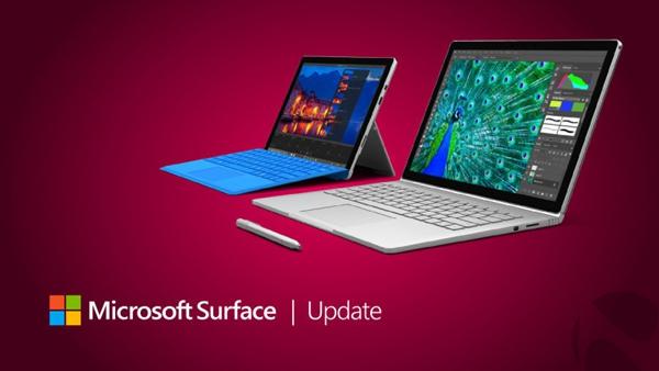 微软Surface Pro 4/Book新固件推送