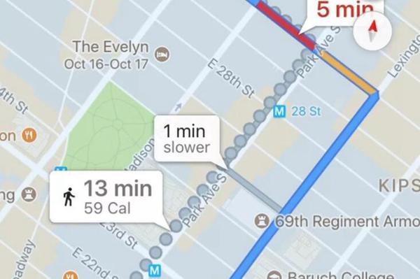 谷歌将砍掉苹果iOS版谷歌地图“蛋糕卡路里计数器“功能引争议