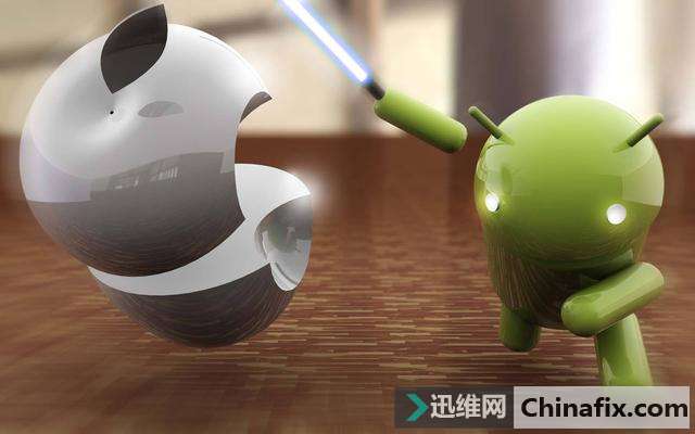 同款应用上IOS比Andriod优化率更好占用内存较少
