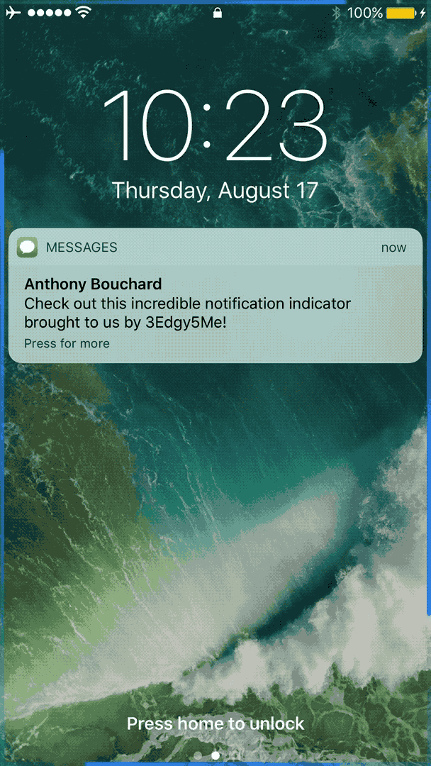 让 iPhone 的通知界面更牛掰
