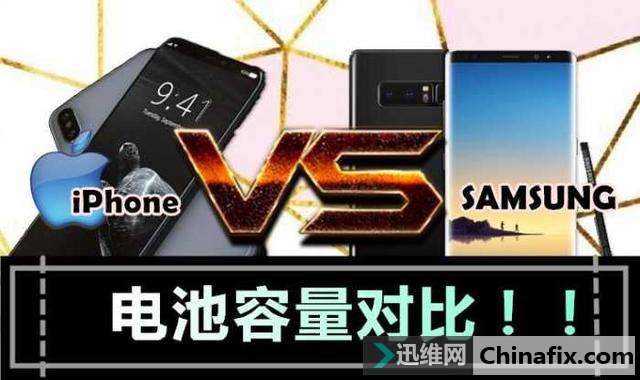 机王对机王！近代iPhone和三星Galaxy电池容量对比