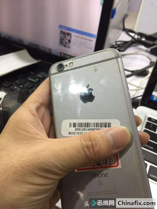 iPhone6s 扣指纹键 无触摸 维修案例