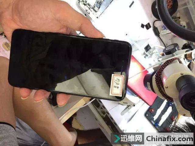 iPhone7plus 重摔导致手机来电无声音三无的检修思路