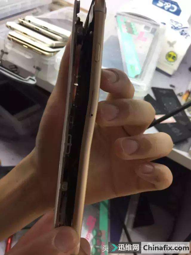 iPhone7plus重摔刷机报错4013检修思路