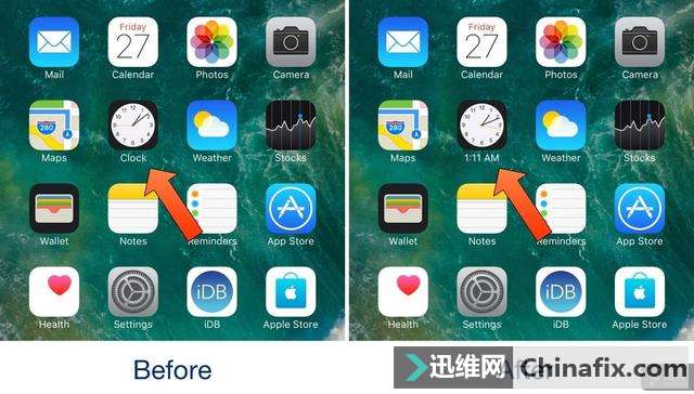 iPhone时钟使用的标签如何修改？