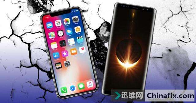 手机跑分大对决：iPhone X  VS 三星Note 8